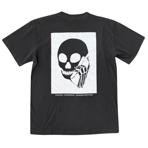 NEW! SKULLPHONE Center Tee - Black