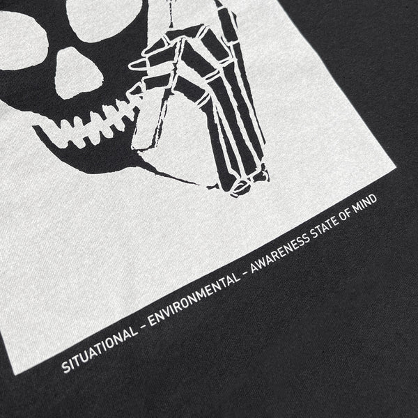 NEW! SKULLPHONE Center Tee - Black