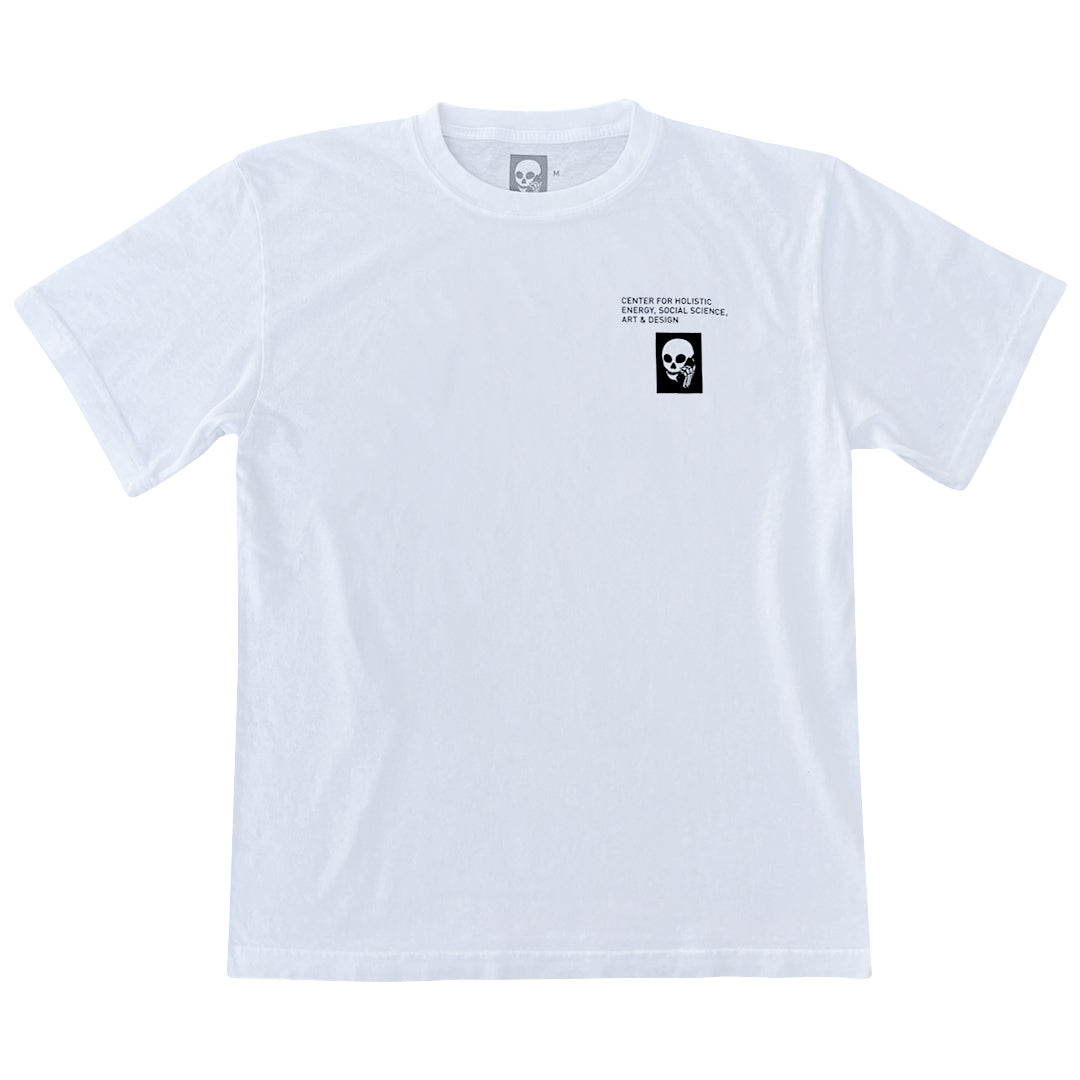 NEW! SKULLPHONE Center Tee - White