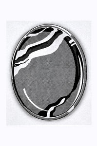 Postcard - ROY LICHTENSTEIN Mirror #1